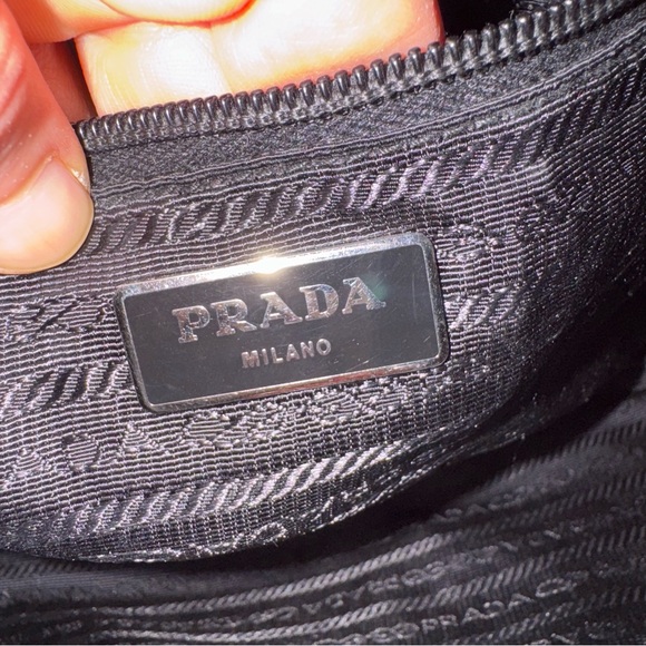 Prada Messenger Nylon Bag Crossbody Black - Picture 8 of 8